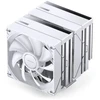 Jonsbo CB80 CPU Cooler, Dual-Tower, 2 x 120mm, PWM, RGB – baltas