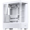 Jonsbo TK-5 case, Midi-Tower, ATX, Tempered Glass - baltas