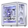 Jonsbo X400 PC-case, Midi Tower, ATX, Tempered Glass - baltas