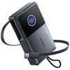 Joyroom JR-PR1 10000mAh 22.5W Powerbank with Built-in Retractable USB-C Cable – juodos spalvos