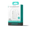 Joyroom Power Bank with Digital Ekranas, C+U+U, PD 35W, 10000 mAh with Built-in Retractable Type-C and Lightning Lanyard cable (0.7m), Baltas (JR-PR2L)