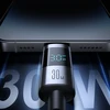 Joyroom S-A16 Pro Prism Series 30W USB-C – Lightning kabelis su Ekranas 1.2m – juodos spalvos