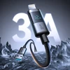 Joyroom S-A16 Pro Prism Series 3A USB-A – Lightning kabelis su Ekranas 1.2m – juodos spalvos