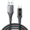 Joyroom S-A60 StarTalk 3A USB-A - USB-C kabelis 1.2m - juodas
