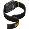 Juoda apyrankė Apple Watch 6 / 7 / 8 / 9 / 10 / SE / Ultra 1 / 2 ( 44 / 45 / 46 / 49 mm) laikrodžiui „Spigen Athlex Air”