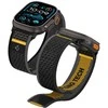 Juoda apyrankė Apple Watch 6 / 7 / 8 / 9 / 10 / SE / Ultra 1 / 2 ( 44 / 45 / 46 / 49 mm) laikrodžiui „Spigen Athlex Air”