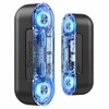 Ocoopa UT2s GamerPro, 2x 5000 mAh, iki 2*8h, maitinimo blokas 18 W, LED, juoda