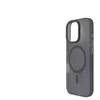 Dėklas Just Must JM MAGSAFE SILK FROST I for iPhone 16 Juodas