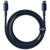 Baseus Tungsten Gold kabelis USB-C - USB-C 100W 2m - Mėlynas