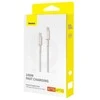Laidas iš USB-C į USB-C Baseus Tungsten Gold, 100 W, 2 m (auksinis)