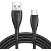 AWEI CL-115T USB į USB-C juodos spalvos kabelis