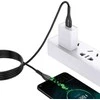 AWEI CL-115T USB į USB-C juodos spalvos kabelis