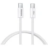 Kabelis 30W 1m USB-C - USB-C Remax Chelectricy Series RC-C010 baltos spalvos