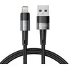 Kabelis 3A 12W 1m USB – Lightning Tech-Protect UltraBoost pilkos spalvos