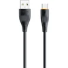 T-PHOX KABELIS X-LITE TYPE-C Juodas 1M 3A