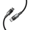 Kabelis 3A 60W 2m PD USB-C – USB-C Tech-Protect UltraBoost pilkos spalvos