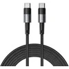 Kabelis 5A PD100W 3m USB-C – USB-C Tech-Protect Ultraboost pilkos spalvos