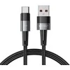 Kabelis 6A 66W 1m PD USB – USB-C Tech-Protect UltraBoost pilkos spalvos