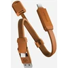 Kabelis Energea Sheath Key 2w1 USB-C skirta USB-C/USB-A 480Mbps 60W 15cm oranžinės spalvos