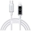 Kabelis Joyroom S-A55 StarFlight 30W USB-C – Lightning 1,2m – baltos spalvos