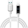 Kabelis Joyroom S-A55 StarFlight 3A USB-A – Lightning 1,2m – baltos spalvos