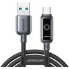 Kabelis Joyroom S-A55 StarFlight 66W USB-A – USB-C 1,2m – juodos spalvos