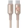 USAMS Huan Series SJ751 240W USB-C į USB-C kabelis 1.2 m titanium