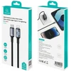 USAMS Huan Series SJ753 30W USB-C į Lightning kabelis 1.2 m tamsinti