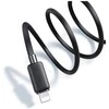 Kabelis USAMS KY Series US-SJ694 2.4A Lightning į USB-A 2m baltos spalvos
