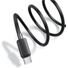 Kabelis USAMS KY Series US-SJ696 60W USB-C į USB-C 2m baltos spalvos