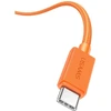Kabelis USAMS SJ773 PD 60W USB-C/USB-C 1.2m oranžinės spalvos