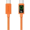 Kabelis USAMS SJ773 PD 60W USB-C/USB-C 1.2m oranžinės spalvos