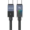 Kabelis USAMS SJ777 PD 240W USB-C/USB-C 1.2m tarnish