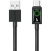Kabelis USAMS U92 18W USB-C to USB-A 1.2m juodos spalvos
