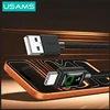 Kabelis USAMS U92 18W USB-C to USB-A 1.2m juodos spalvos