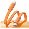Kabelis USAMS U96 60W USB-C to USB-C 1.2m oranžinės spalvos