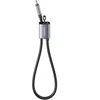 Kabelis USAMS U97 60W USB-C į USB-C laikiklis, 30 cm, tamsinti