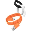 Kabelis USAMS U98 3A Silicone Fast Charging USB-C oranžinės spalvos
