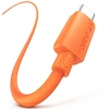 Kabelis USAMS U98 3A Silicone Fast Charging USB-C oranžinės spalvos