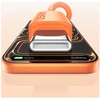 Kabelis USAMS U98 60W 3A Silicone Fast Charging USB-C į USB-C juodos spalvos