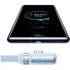 Kabelis USAMS US-SJ651 USB-A/USB-C mėlynas