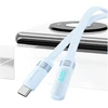 Kabelis USAMS US-SJ653 PD 100W USB-C/USB-C mėlynas