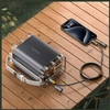 Kabelis USB-C 4smarts Explorer 3in1 240W 1.5m juodos spalvos