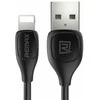 USB laidas Lightning Remax Lesu Pro, 2.1A, 1m (juodas)