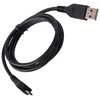 Bigbuy Accessories Kabelis USB – microUSB juodos spalvos