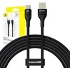 Įkrovimo kabelis Baseus Flash 2 USB į USB-C 100W, 2m (juodas)