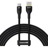 Įkrovimo kabelis Baseus Flash 2 USB į USB-C 100W, 2m (juodas)