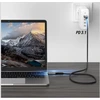Kabelis USB4 4smarts DigitCord 240W 1.5m juodos spalvos