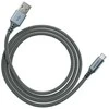 Kabelis Ventev 1.2M USB-A/USB-C sidabro spalvos 29406