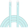 Kabelis Verbatim Sync & Charge SoftTouch USB-C į USB-C 60W PD3.0 120cm žydros spalvos 30273